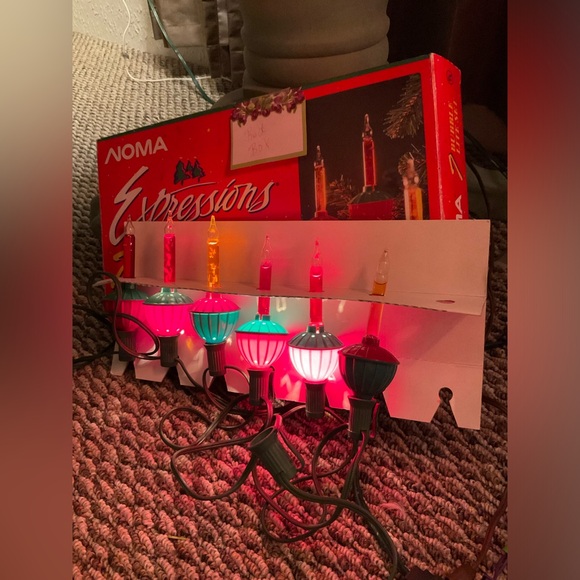 Noma Bubble Lites - Vintage Red box - Picture 2 of 6